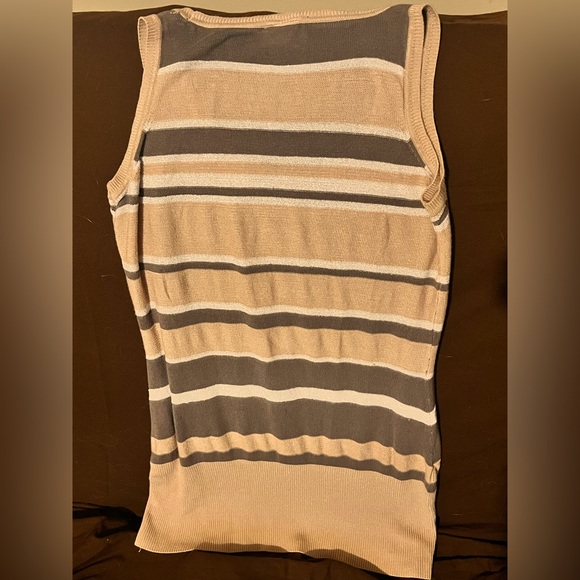 M/M Suzy Shier striped dressy tank - Picture 3 of 3